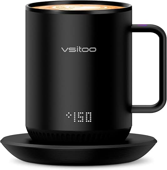 12oz Heated Smart Mug with Temperature Control
