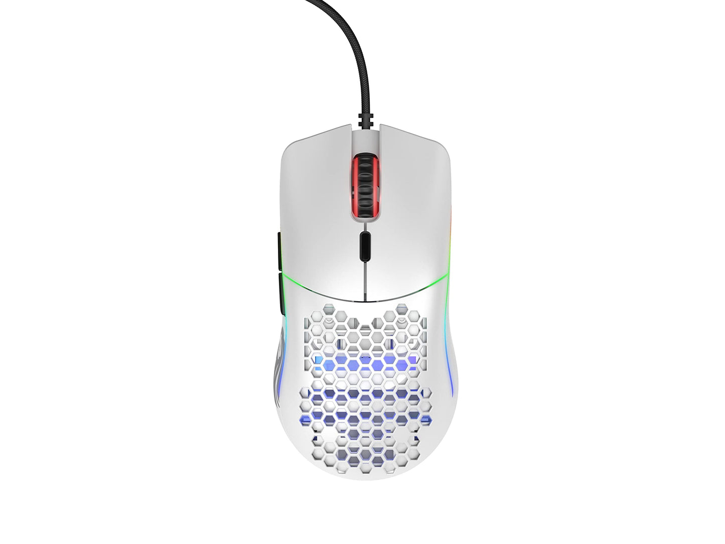 Glorious Mouse - Model O 67 g Superlight Honeycomb Mouse, Matte White Mouse