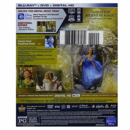 's Cinderella DVD + Blu-Ray
