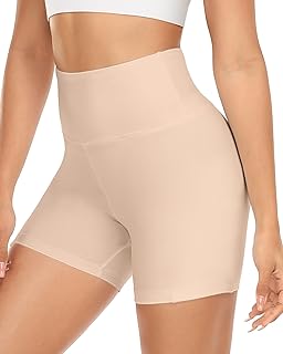 High Waist Biker Shorts for Women with Tummy Control