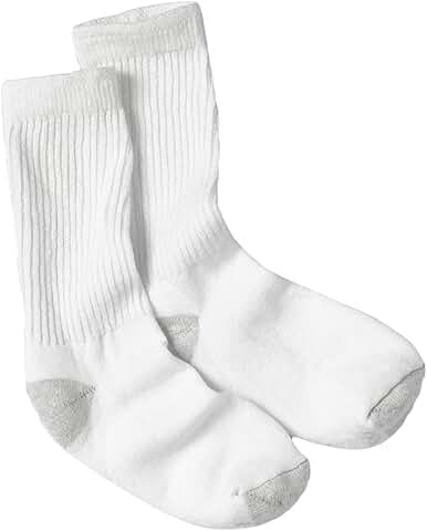 Women's Cushioned Moisture-Wicking Crew Socks, 10-Pack