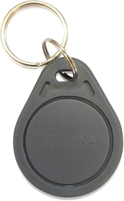 50 Thin 26 Bit Proximity Key Fobs for Access Control