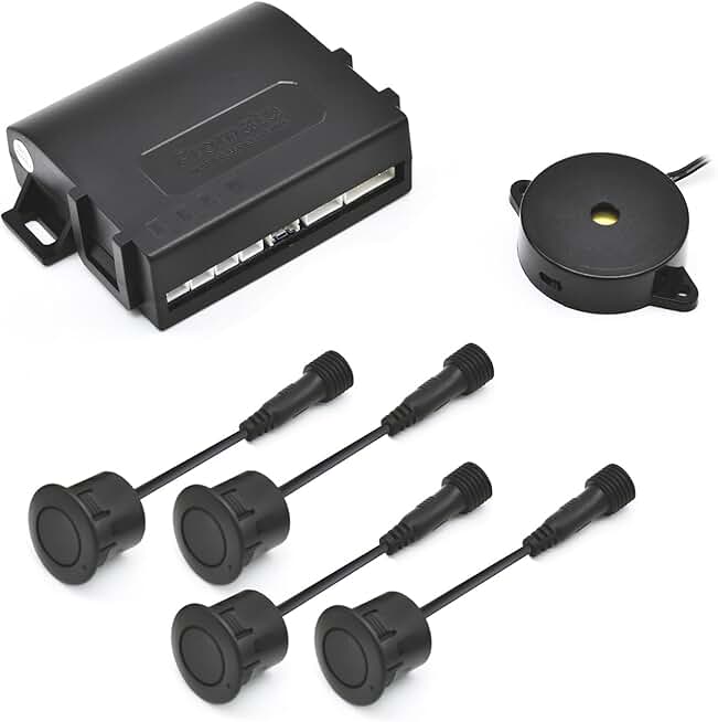 Car Front Parking Sensor Kit with Buzzer and Detection