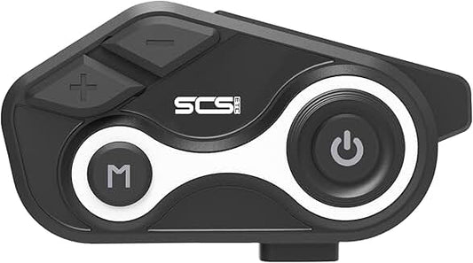Motorcycle Bluetooth Intercom for 2 Riders, 1000m Range