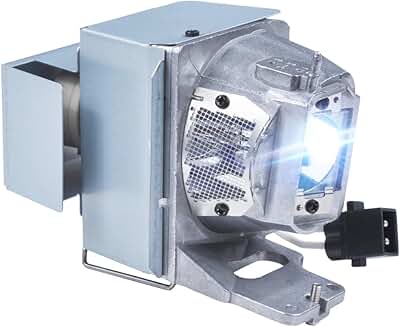 Replacement lamp bulb with housing for projector