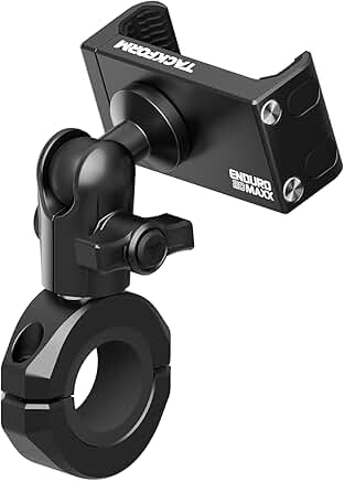 All-Metal Motorcycle Phone Mount with Clamp