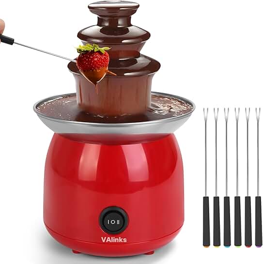 Mini Electric Chocolate Fountain with 6 Forks