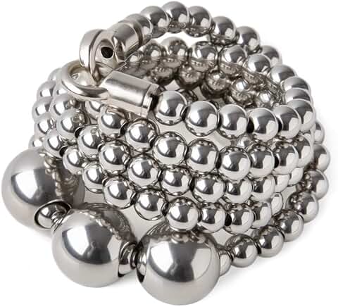 Full Stainless Steel Buddha Bead Bracelet