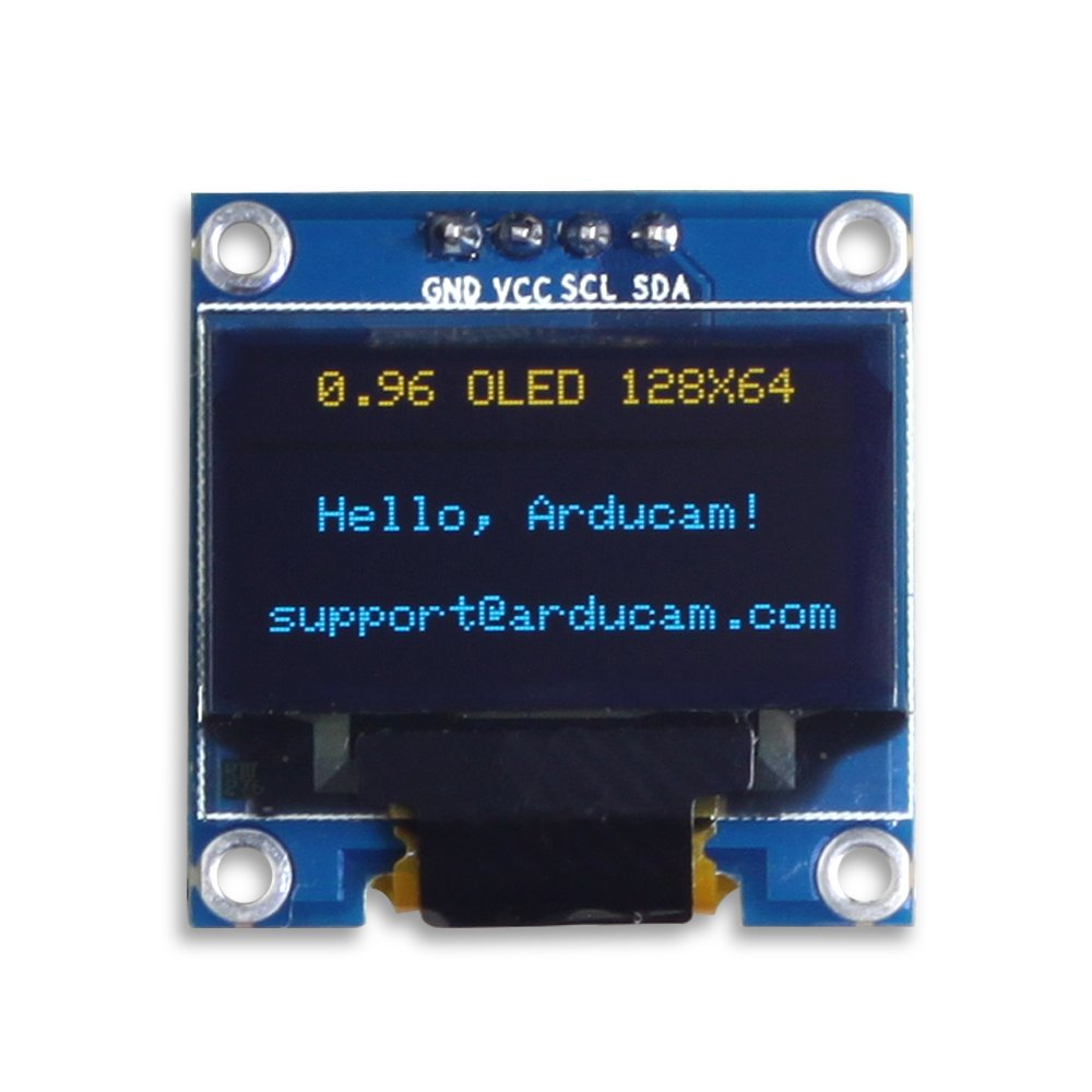 0.96 Inch OLED Module 128x64 I2C Display Board