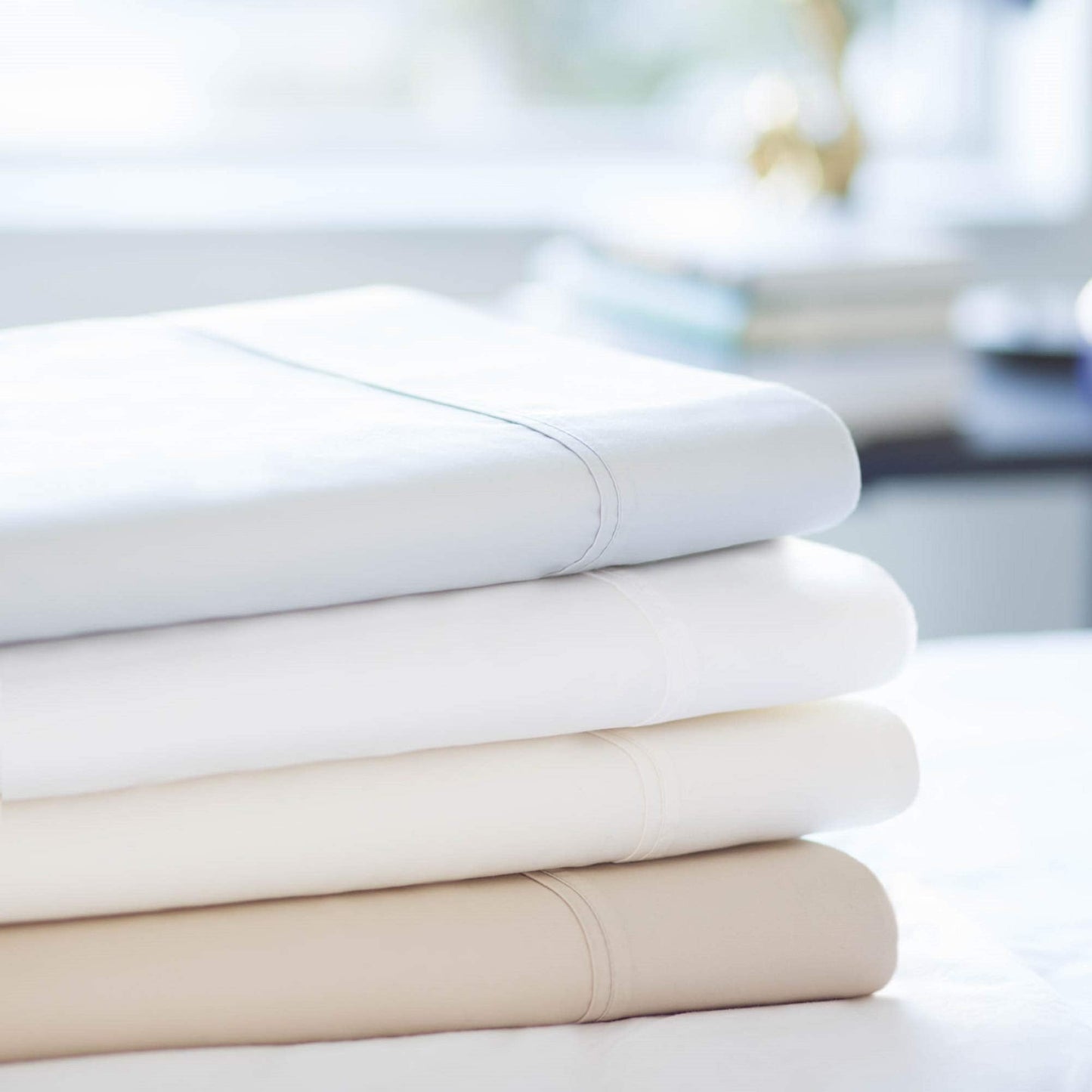 600 Thread Count Lu ous Feel Soft Cotton Blend Sheet Set with Deep Pocket Design