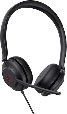 Professional USB Headset with Noise Cancelling Microphone