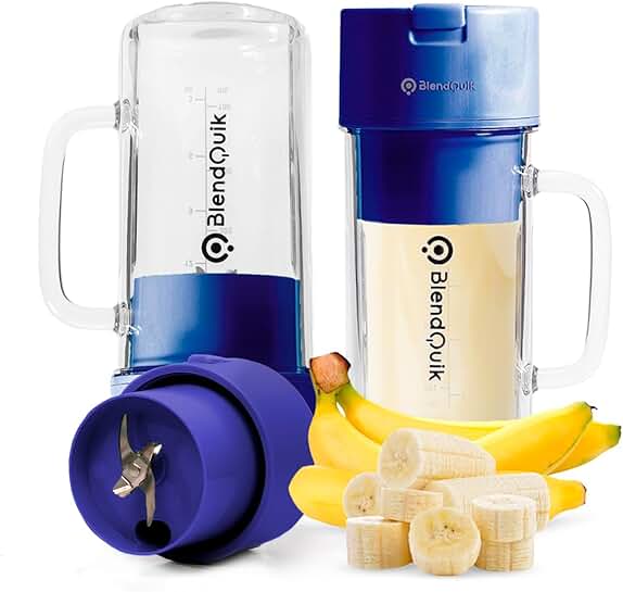Portable Mason Jar Blender for Shakes and Smoothies