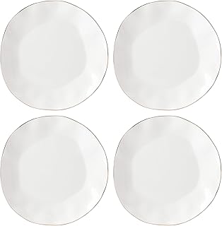 Blue Bay 4-Piece Dinner Plate Set