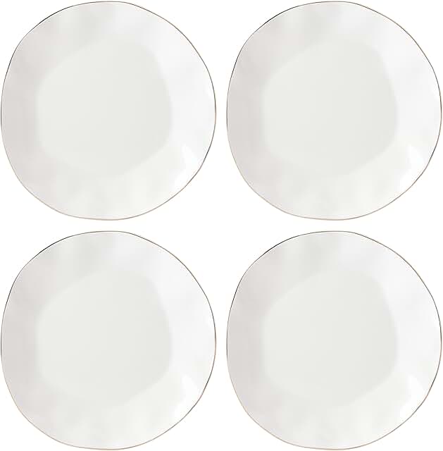 Blue Bay 4-Piece Dinner Plate Set