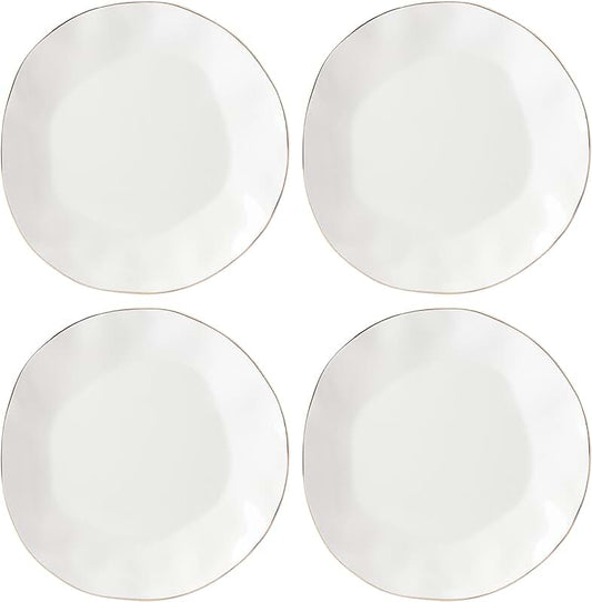24-Piece Wheat Straw Dinnerware Set with Plates, Bowls, Cups, and Utensils