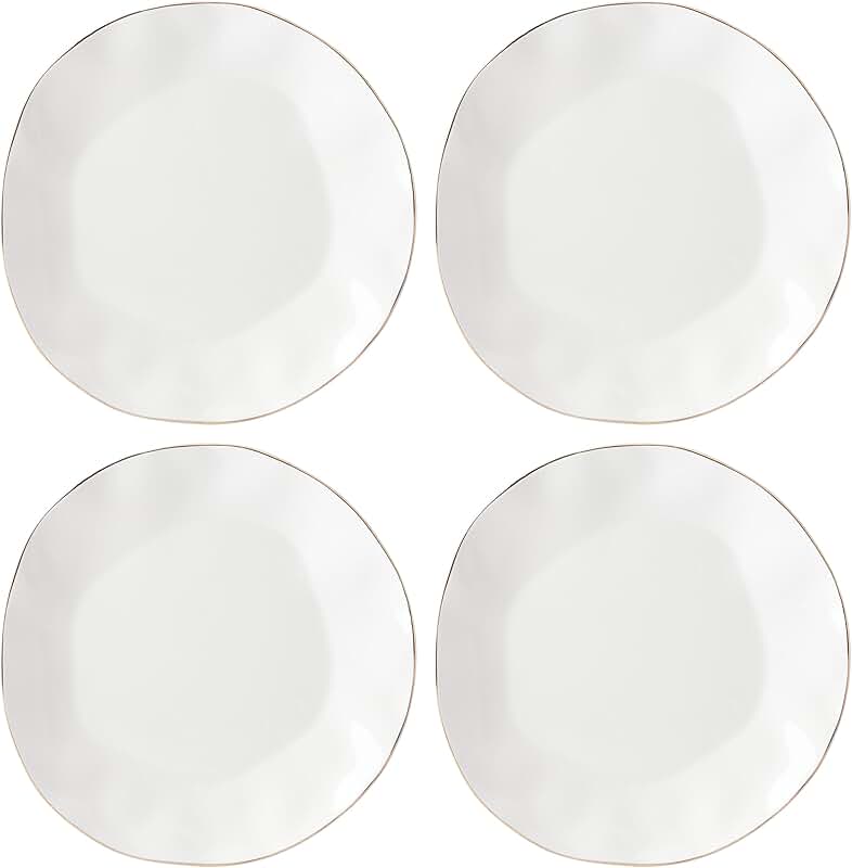 Blue Bay 4-Piece Dinner Plate Set