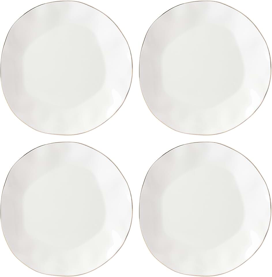 Blue Bay 4-Piece Dinner Plate Set