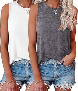 Women's Casual Sleeveless Tank Tops Pack