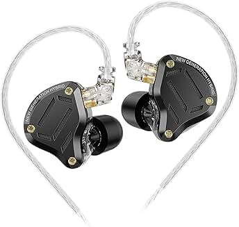 2-in-1 Ear Monitor with Tuning Switch and HiFi Sound
