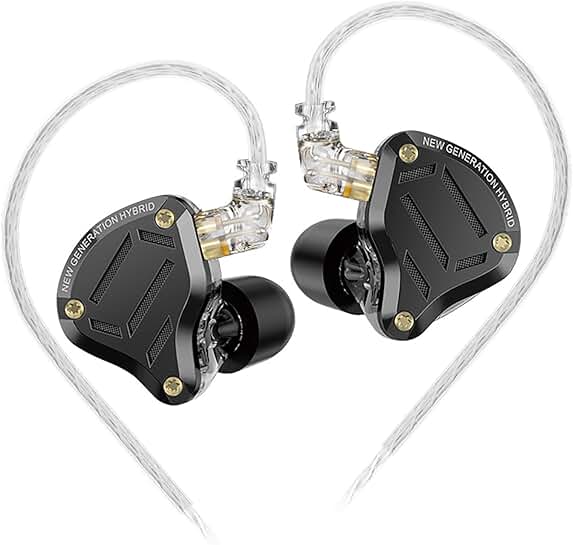2-in-1 Ear Monitor with Tuning Switch and HiFi Sound