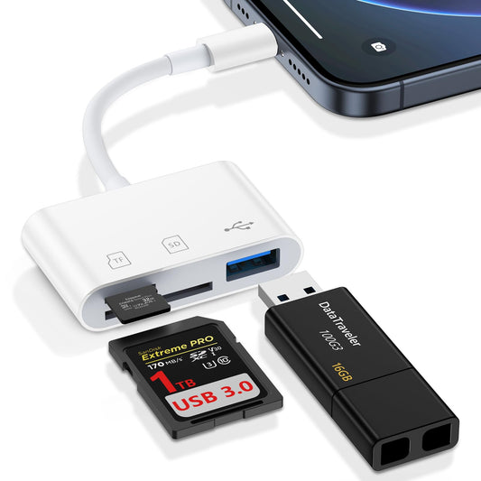 USB C Camera Adapter for iPhone and Android Devices