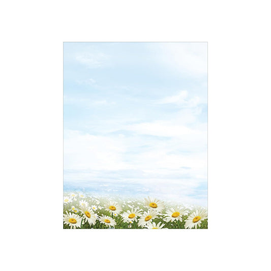 Daisy Day Letterhead Stationery, 8.5" x 11", 80 sheets