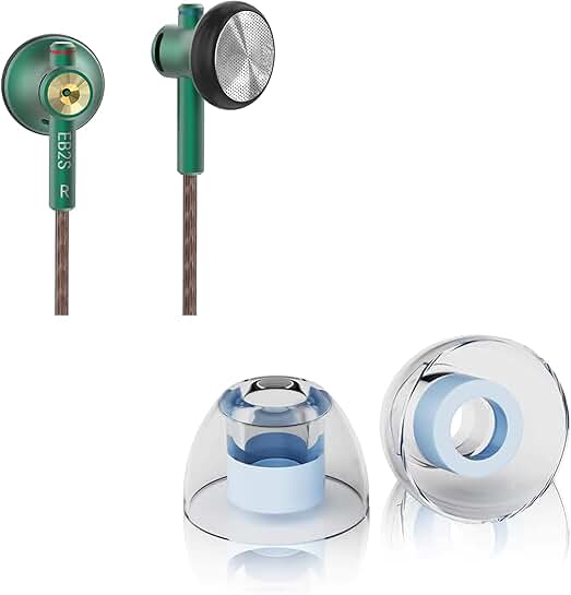 Wired Earbuds with 15.4mm Diaphragm and 3 Pairs Tips