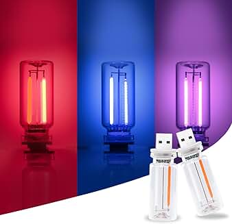 Two-Color USB Touch Night Lights for Car and Home