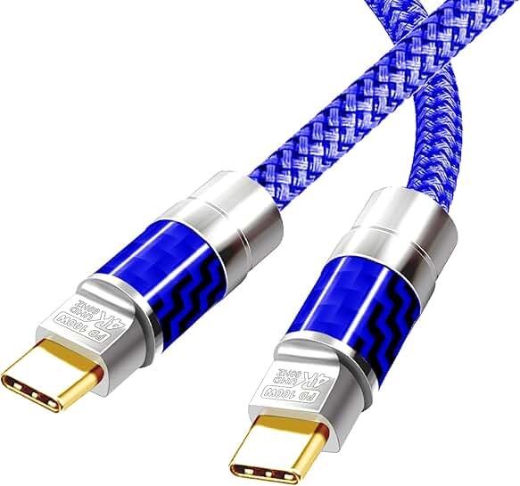 40FT USB C to C Cable for 4K60Hz Video and Data