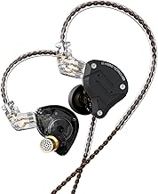 In-Ear Monitor Headphones with 5 Drivers and Detachable Cable