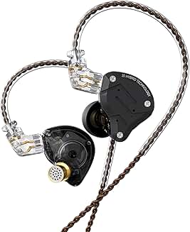 In-Ear Monitor Headphones with 5 Drivers and Detachable Cable