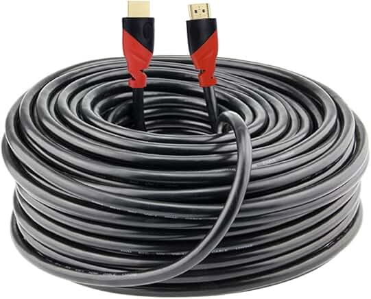 Premium 80-Foot HDMI Cable for In-Wall Installation