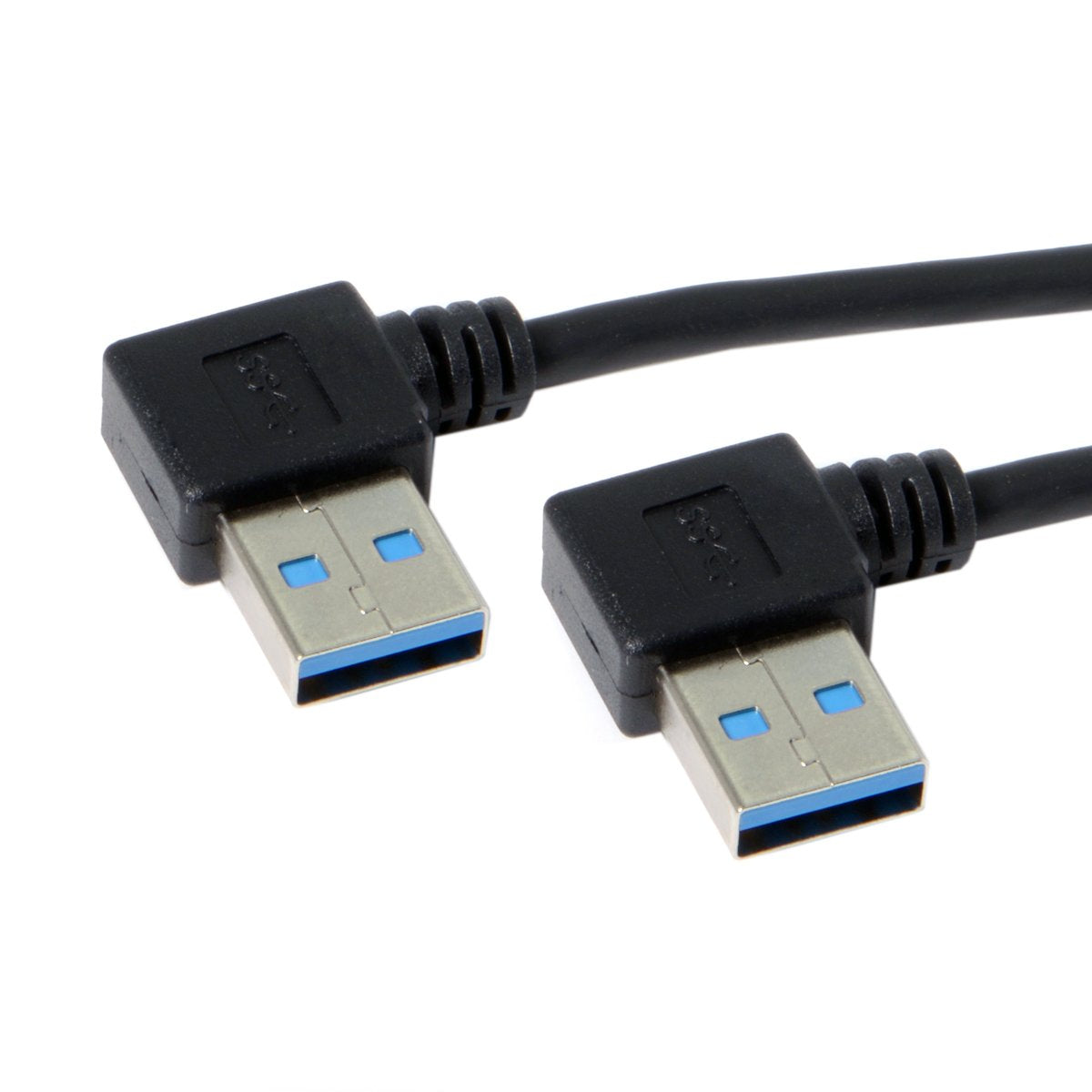 USB 3.0 90 Degree Right-Angled Data Extension Cable