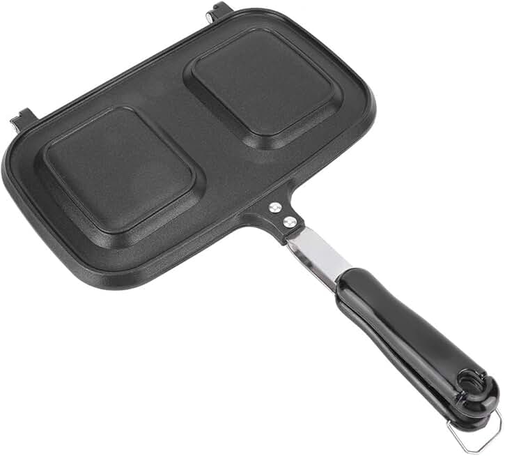 Double Sided Nonstick Frying Pan for Sandwiches