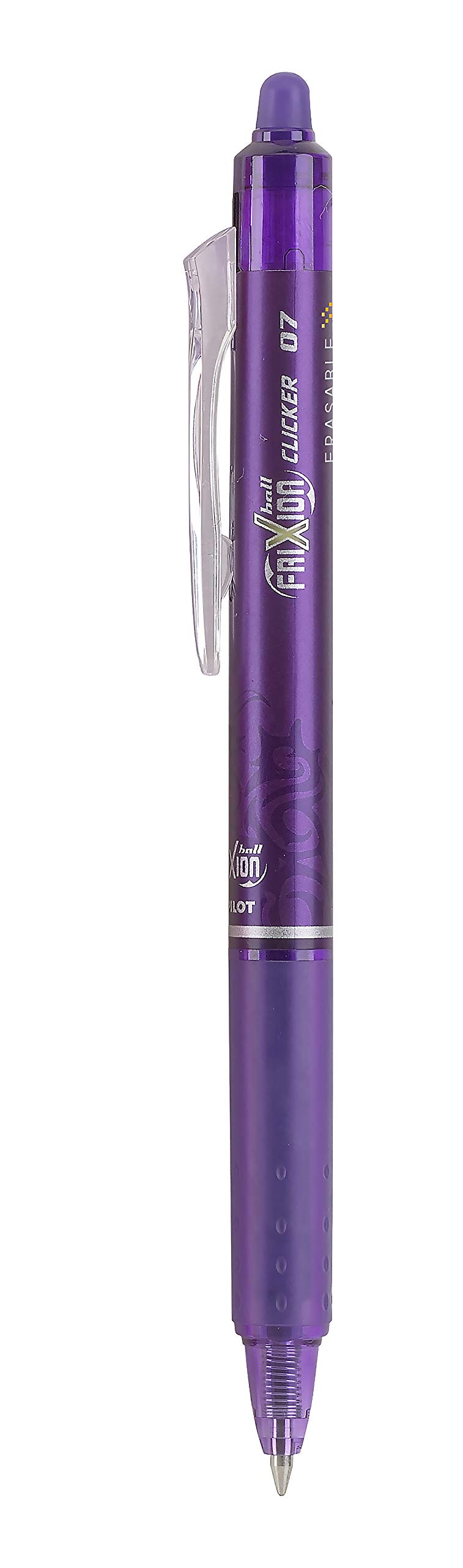 12 Purple Erasable Gel Pens, Fine Point, Refillable