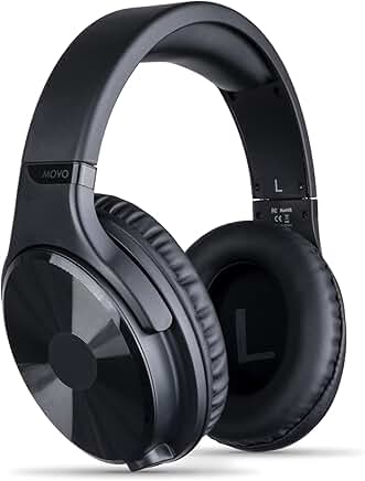 Hi-Fi Studio Wired Over-Ear Headphones with Mic