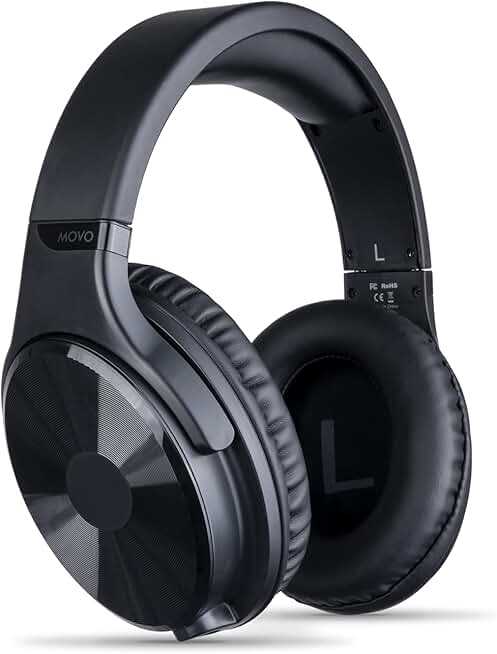 Hi-Fi Studio Wired Over-Ear Headphones with Mic