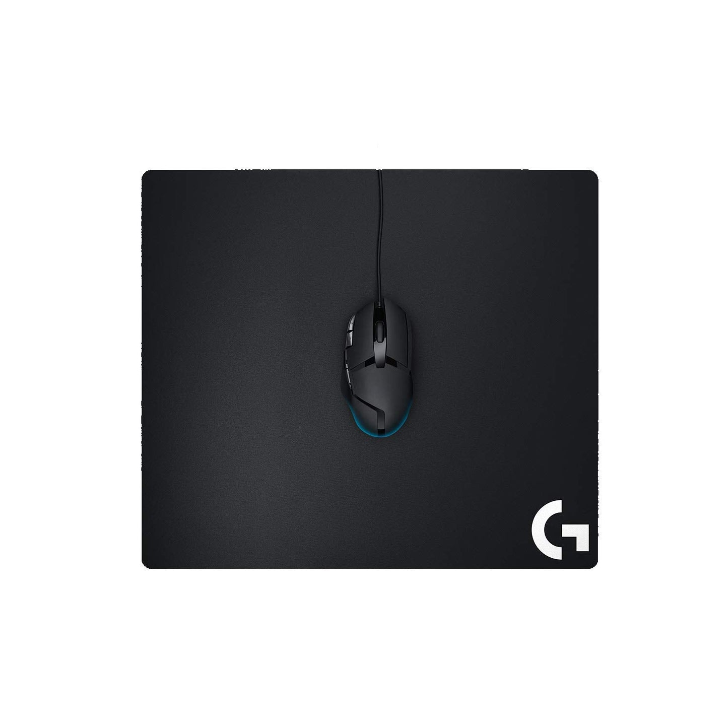640 Cloth Gaming Mouse Pad, Moderate surface friction, Consistent surface texture, Stable, Rollable - Black