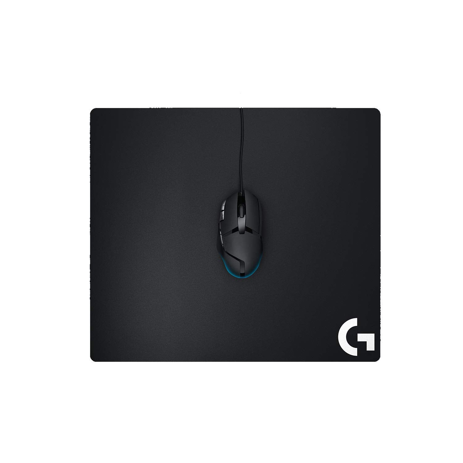 640 Cloth Gaming Mouse Pad, Moderate surface friction, Consistent surface texture, Stable, Rollable - Black