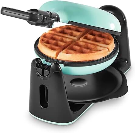 Flip Belgian Waffle Maker with Nonstick Surface