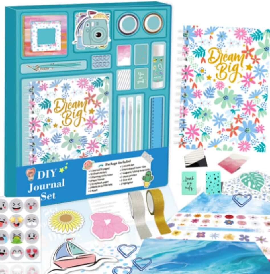 DIY Journal and Craft Set for Girls