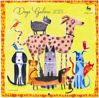 Dogs Galore 2025 Wall Calendar