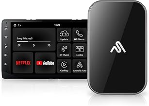Wireless CarPlay and Android Auto Adapter with Hotspot Streaming