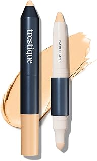 Refillable Under Eye Concealer with Blending Sponge