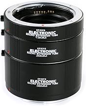 Macro Extension Tube Set for DSLR Cameras