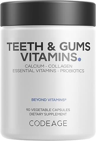 Teeth & Gums Vitamins with Oral Probiotics, 90 Capsules