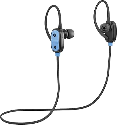 Wireless Earbuds with Ear-hook, 7-Hour Play, Hands-Free Calls