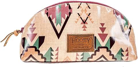 Small pink aztec travel toiletry bag