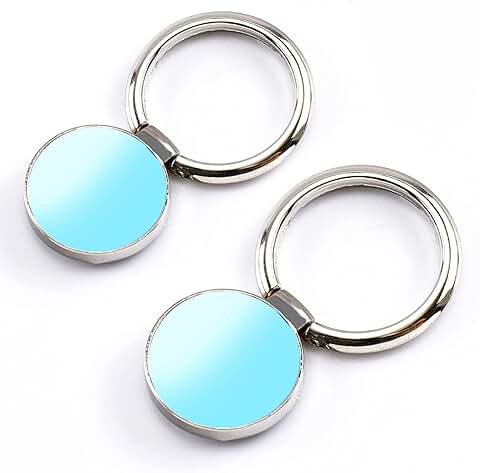 Round Metal Phone Ring Holder with 360° Rotation