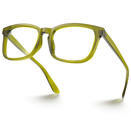 Blue Light Blocking Square Glasses for Gaming